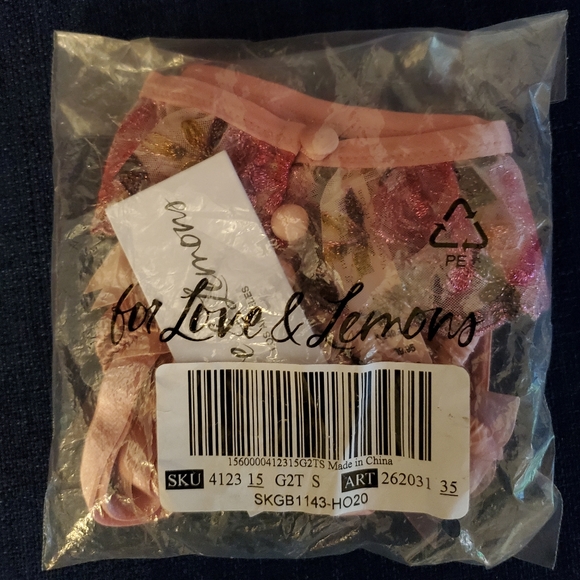 Blushing Rose Garter For Love and Lemons for Victoria Secret S - Picture 12 of 12